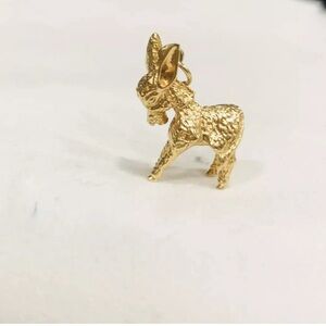 ❗️Sold❗️14K Yellow Gold Donkey Charm Pendant